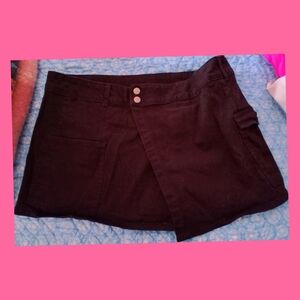 💐4/$10-No Boundaries Black Skort